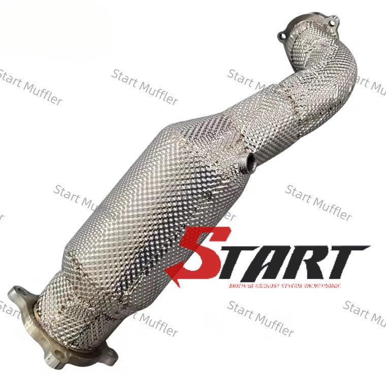 EDA-4 Performance Stainless Steel Catless Exhaust Downpipe For Audi A4 A5 B8 B8.5 2009-2015 2.0T Q5 B8 2014-2018 2.0T Exhaust System