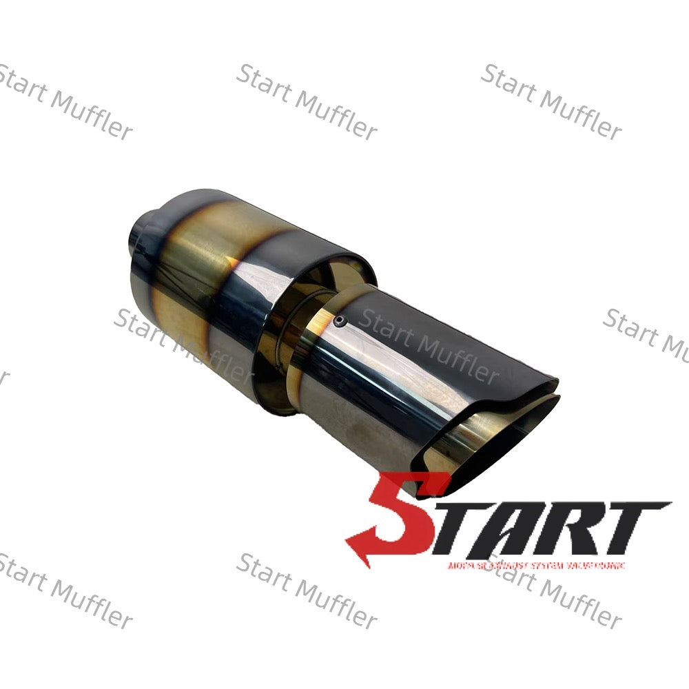 SSC-13A Drum Silencer Stainless Steel Modified Pipe Tail Throat