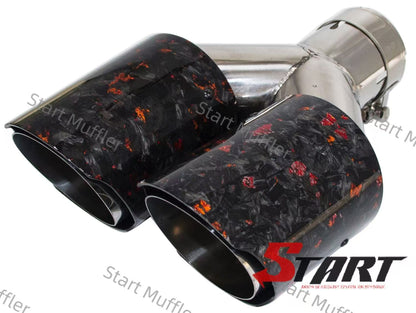 Exhaust Tips General Carbon Fiber Y19L11