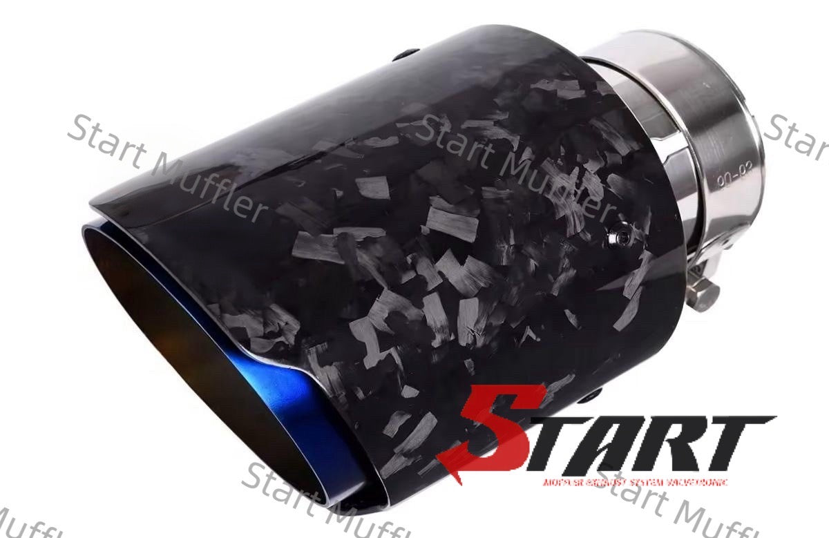 Exhaust Tips General Carbon Fiber X17L11