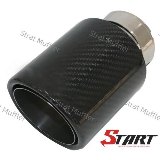 Exhaust Tips General Carbon Fiber X1L12