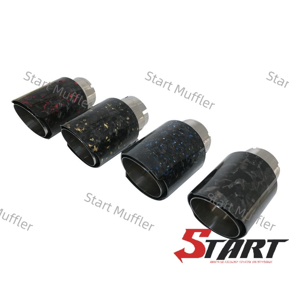 Exhaust Tips General Carbon Fiber X17L11