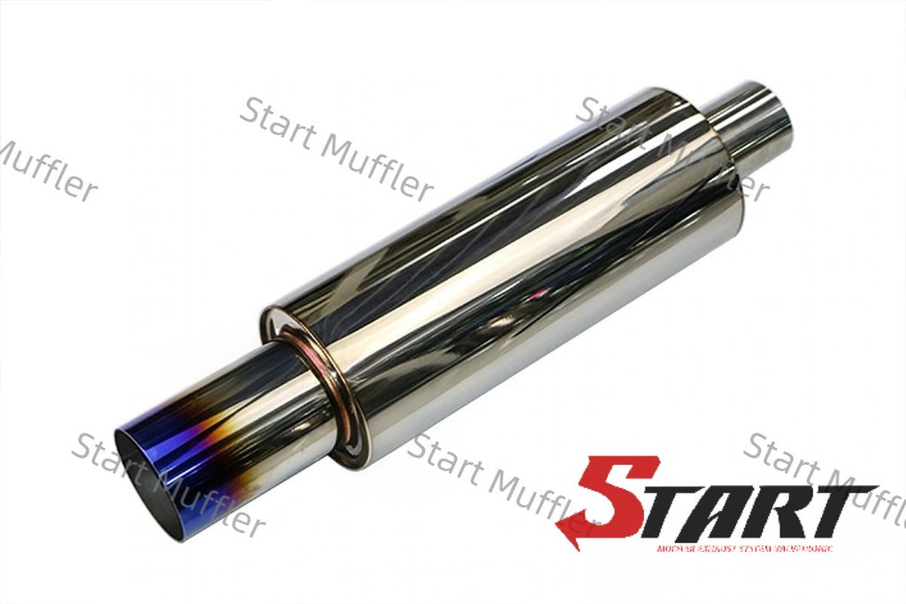 K25B11 Hot Car Exhaust Modification Sound Wave for Straight Drum Silencer Stainless Steel Modified Pipe Tail Throat