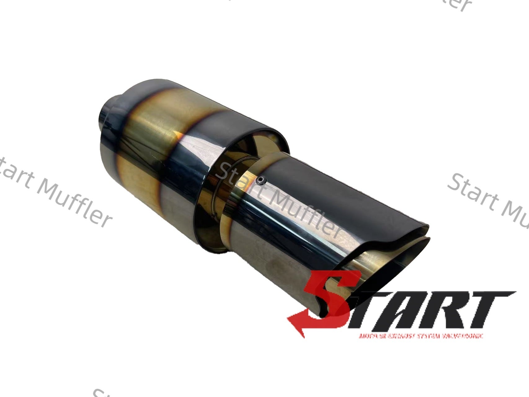 SSC-13A Drum Silencer Stainless Steel Modified Pipe Tail Throat