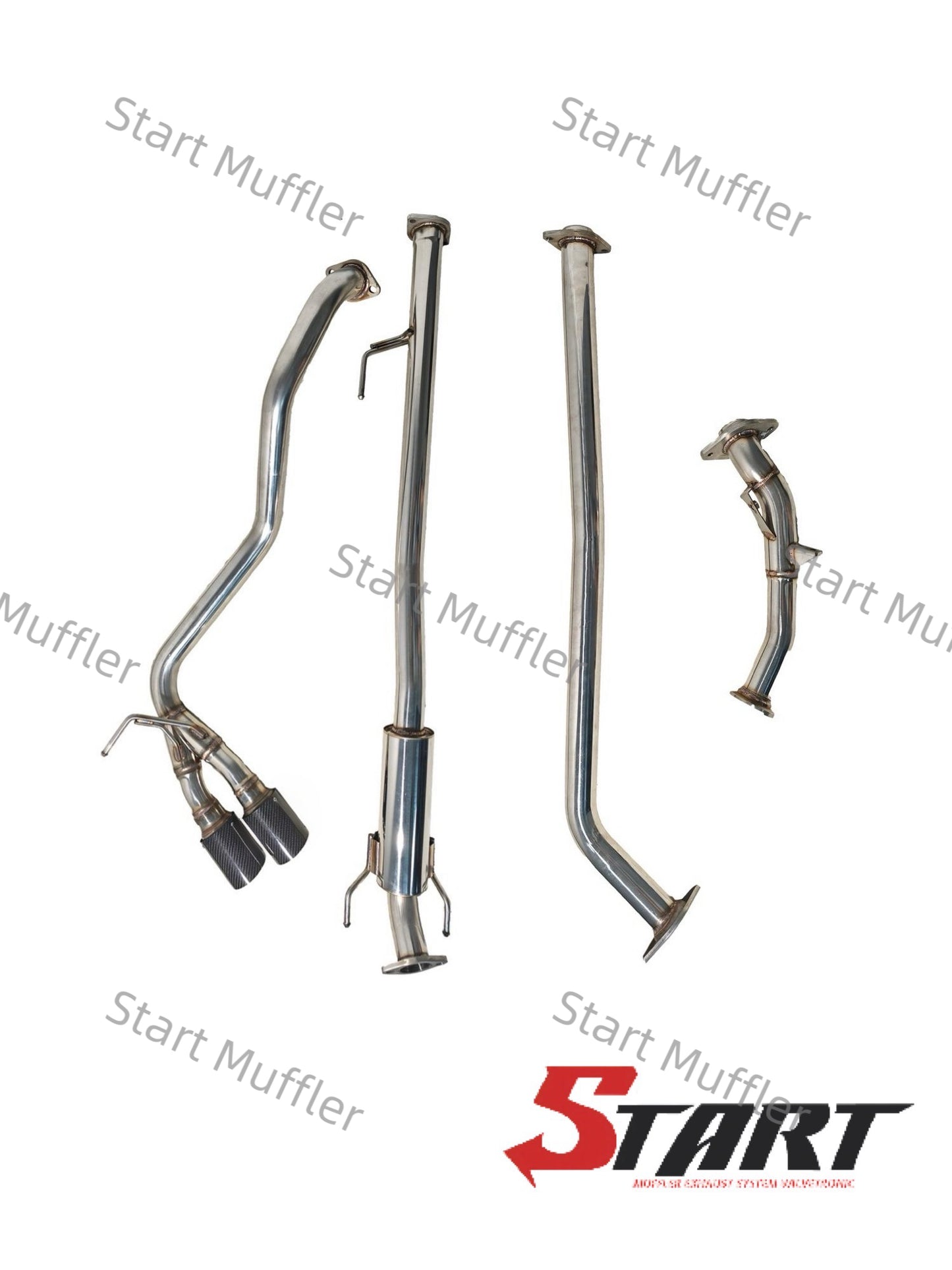 Full Exhaust System T-TOY-2