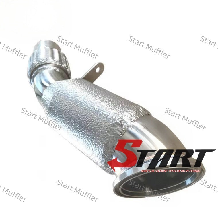 EDM-5 High Performance 304 Stainless Steel Upgrade B48 Exhaust Downpipe for BMW 3 series F chassis B48 2017-2019 2.0T 4 series F chassis B48 2017-2020 2.0T 5series G38 B48 2018-2020 2.0T/3.0T