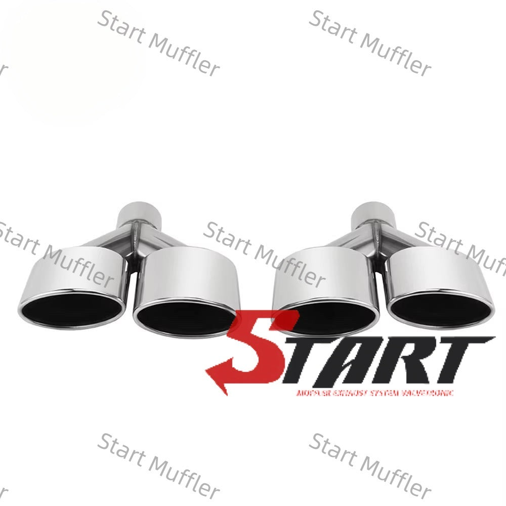 C13 Car Exhaust Pipes For Benz W204-W212 Upgrade C63-E63  Stainless Steel Exhaust Tip Muffler Tip