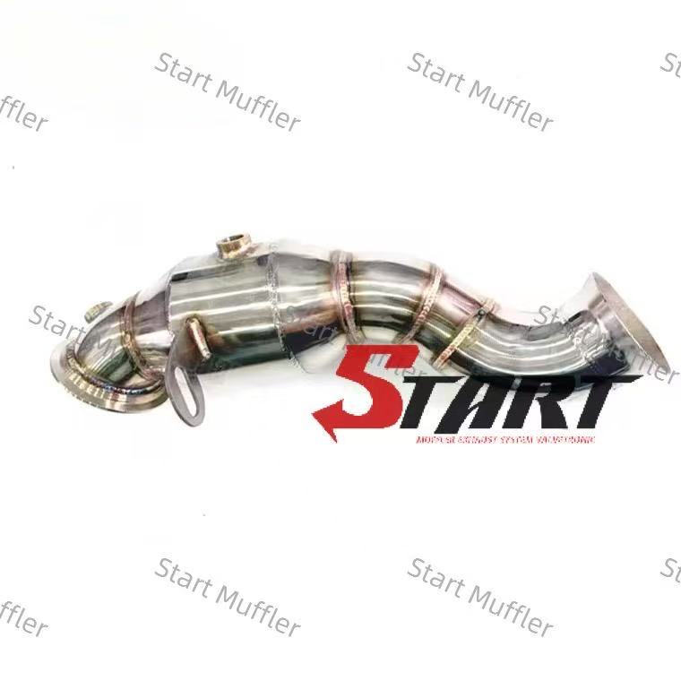EDB-3 High Flow 304 Stainless Steel CatalystDownpipe for Benz W205 C200/C260/C300 2015-2021 1.5T/1.6T/2.0T