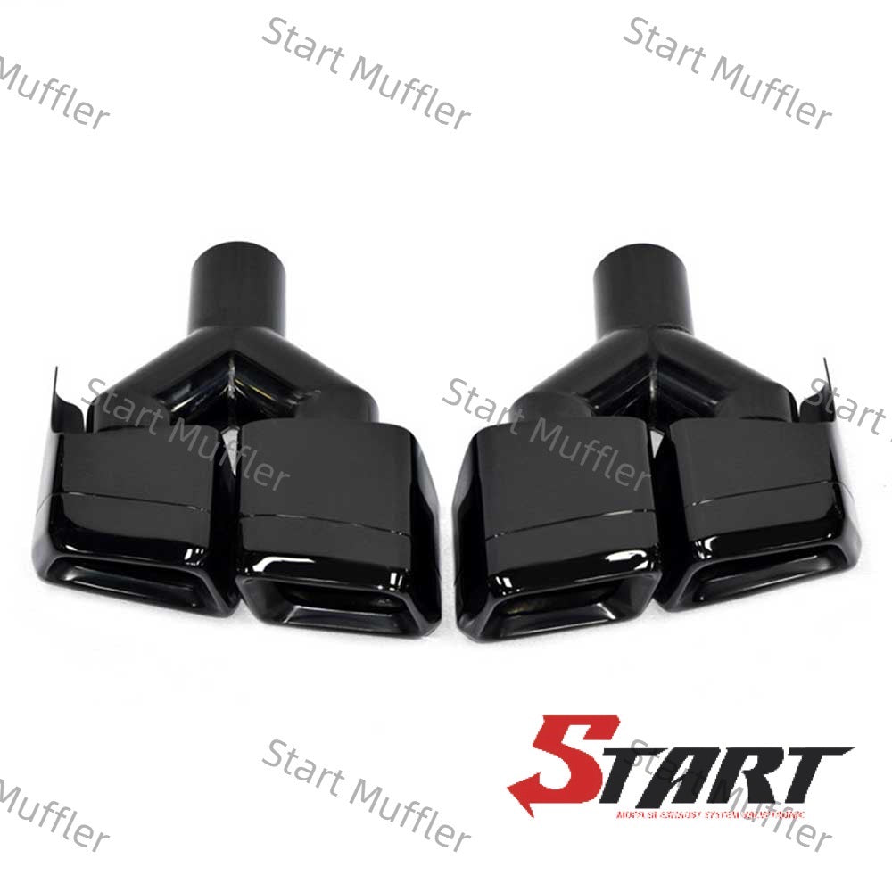 C9 For Benz W204 -W212 C63-E63 Exhaust Tip Stainless Steel Exhaust Tailpipe Muffler Tip Exhaust Tip Exhaust Pipe