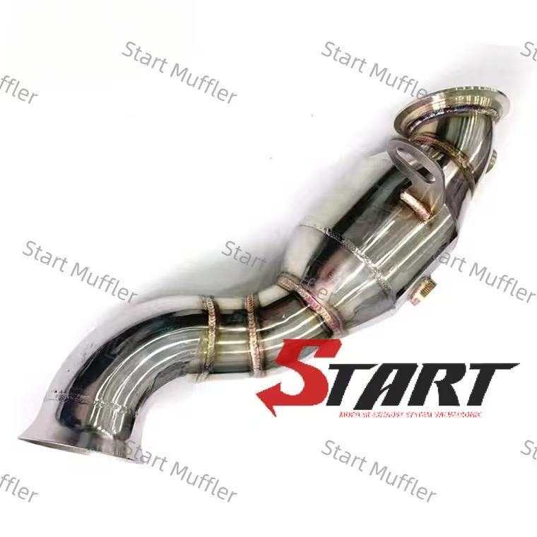 EDB-3 High Flow 304 Stainless Steel CatalystDownpipe for Benz W205 C200/C260/C300 2015-2021 1.5T/1.6T/2.0T