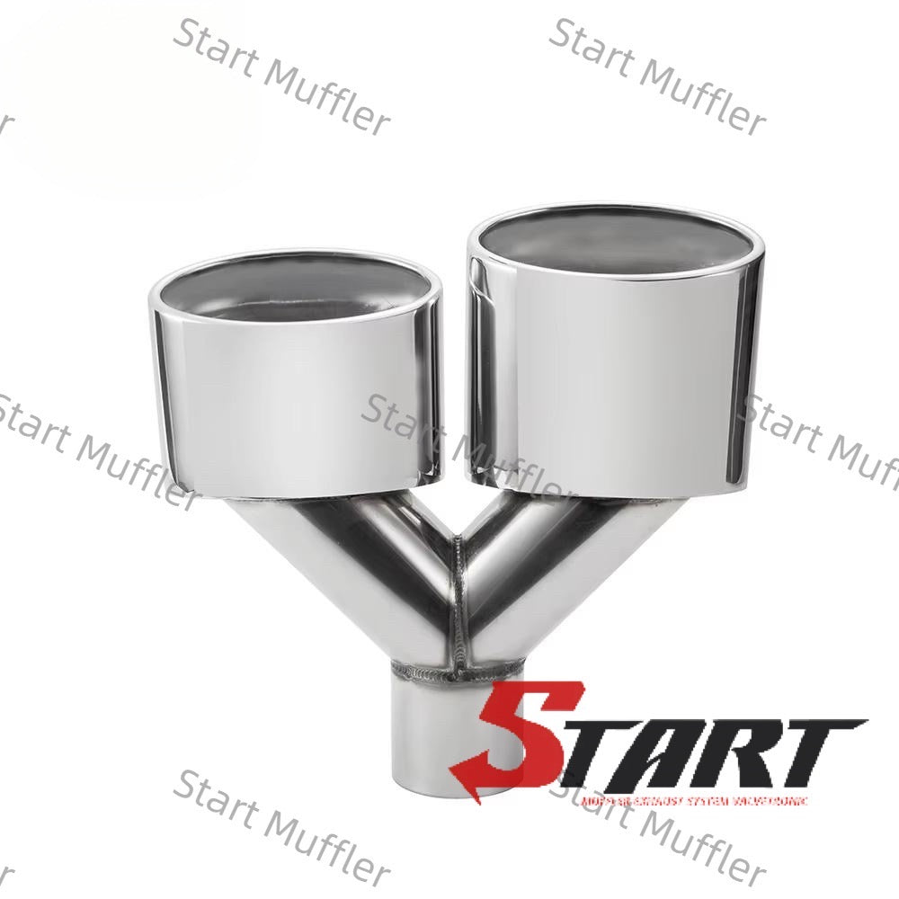 C13 Car Exhaust Pipes For Benz W204-W212 Upgrade C63-E63  Stainless Steel Exhaust Tip Muffler Tip