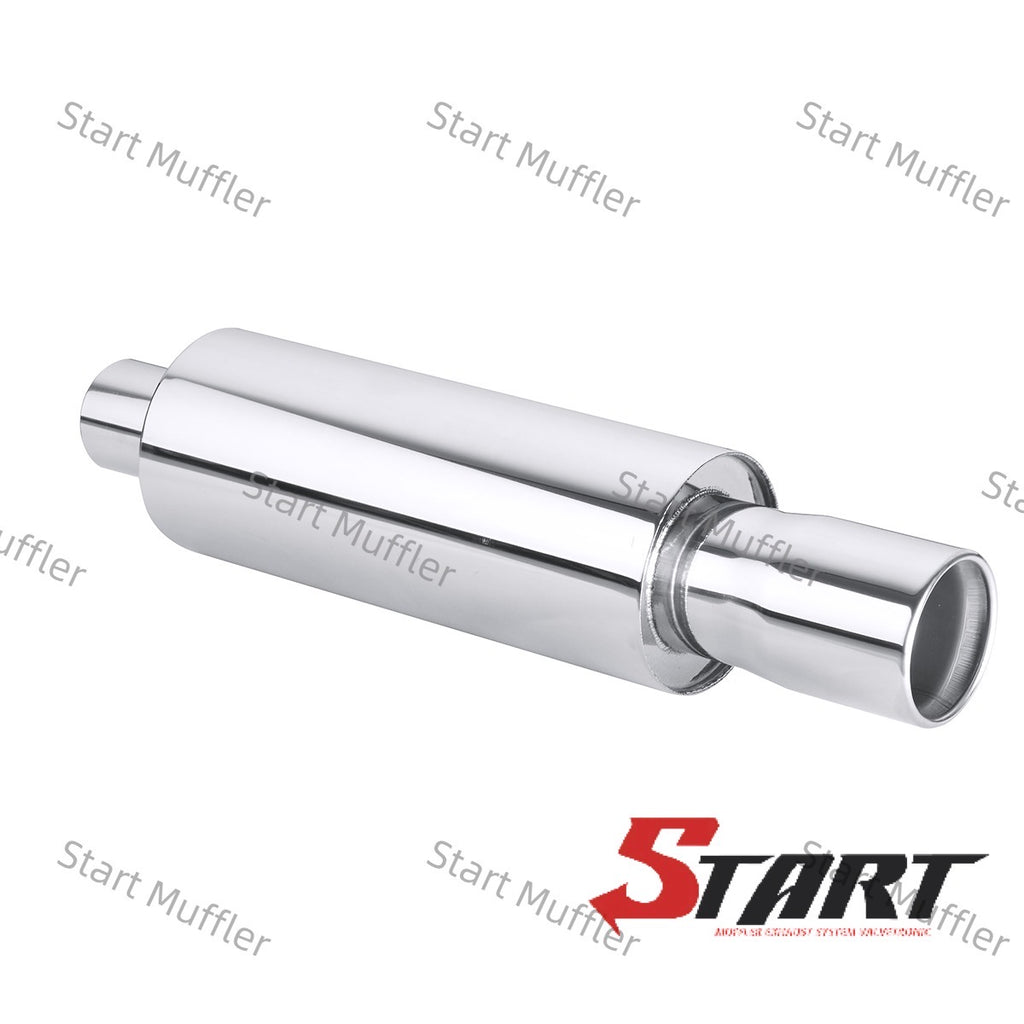 SSC-4A Universal Stainless Steel Exhaust Pipe Racing Muffler Tip Car Exhaust Pipe