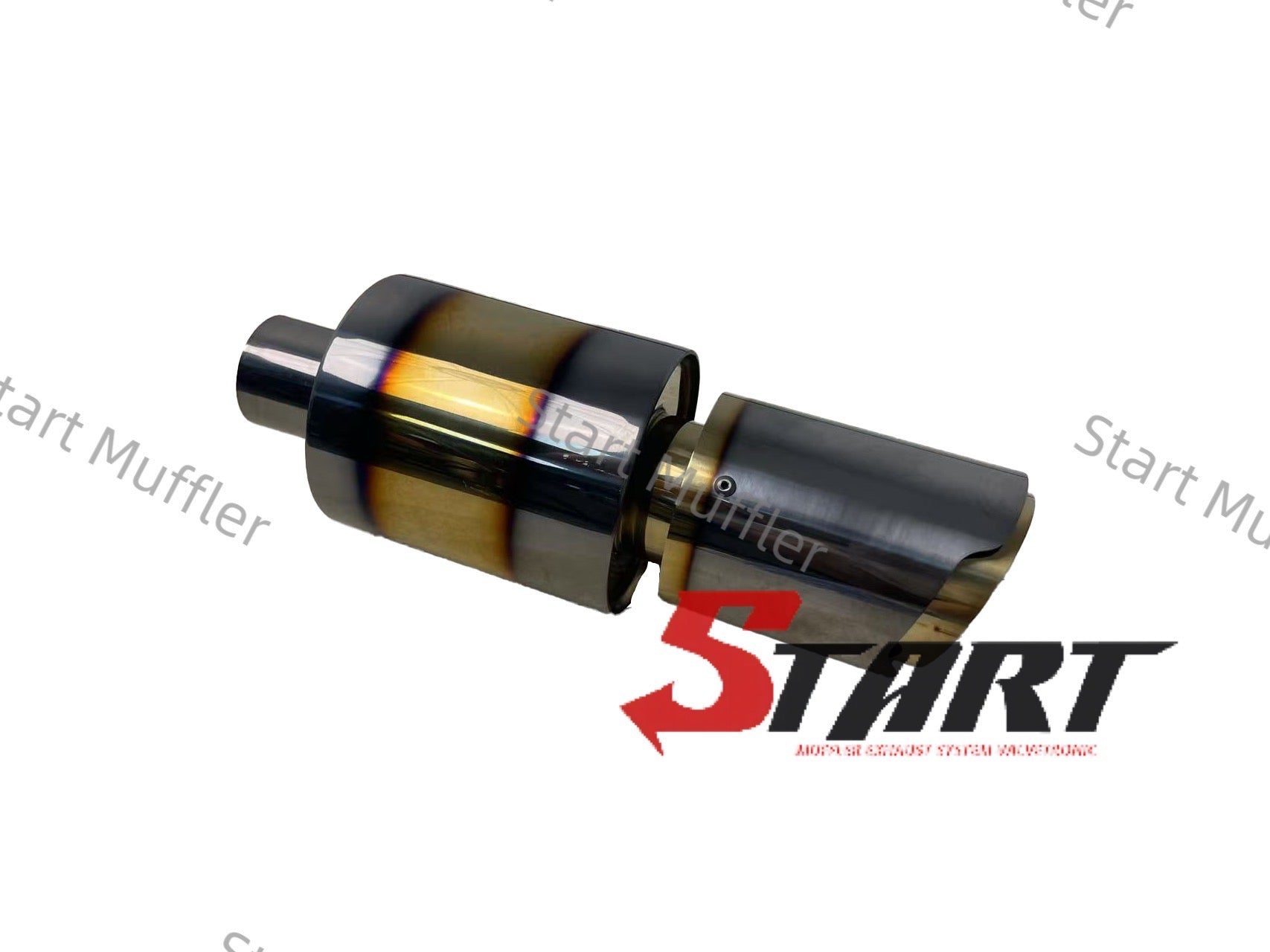 SSC-13A Drum Silencer Stainless Steel Modified Pipe Tail Throat