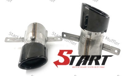CC1 Car Exhaust Tip For Benz W118-W177 Upgrade CLA35-A35 Single Output Ellipse