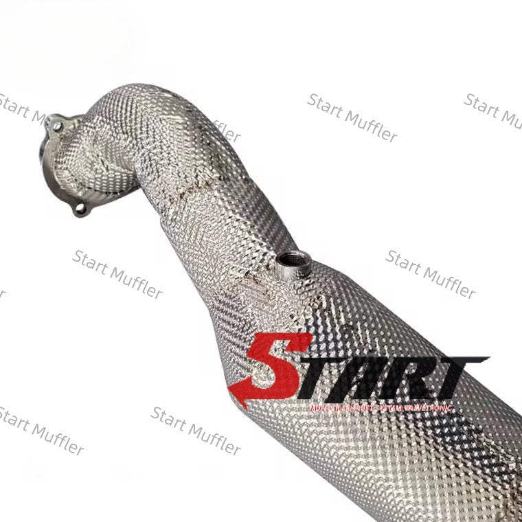 EDA-4 Performance Stainless Steel Catless Exhaust Downpipe For Audi A4 A5 B8 B8.5 2009-2015 2.0T Q5 B8 2014-2018 2.0T Exhaust System