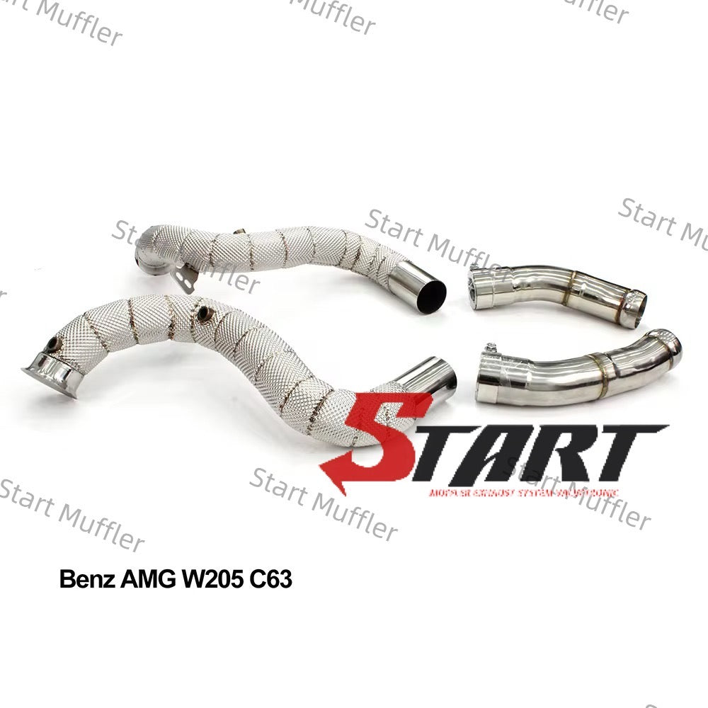 EDB-1 For Benz AMG-GT 2016-2019 4.0T Stainless Steel Exhaust Downpipe