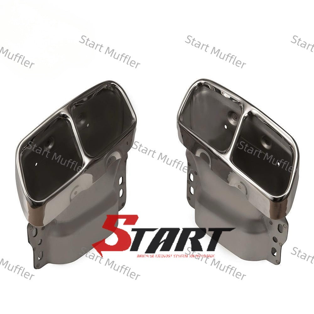 C1 Car Exhaust Tip for Benz Upgrade CLA45-A45 2015-2018 W117-W176 High Qualiy Nozzle Square Tailpipe