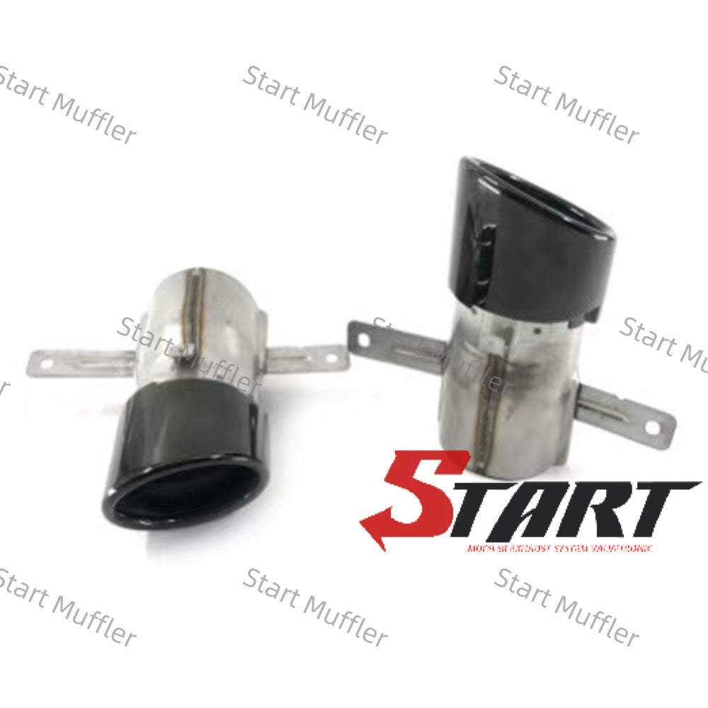 CC1 Car Exhaust Tip For Benz W118-W177 Upgrade CLA35-A35 Single Output Ellipse