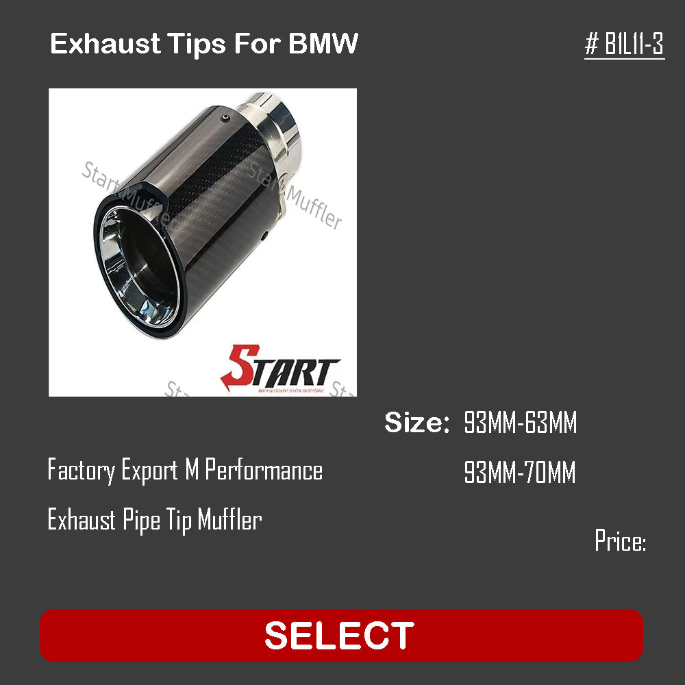 Exhaust Tips For BMW B1L11-3