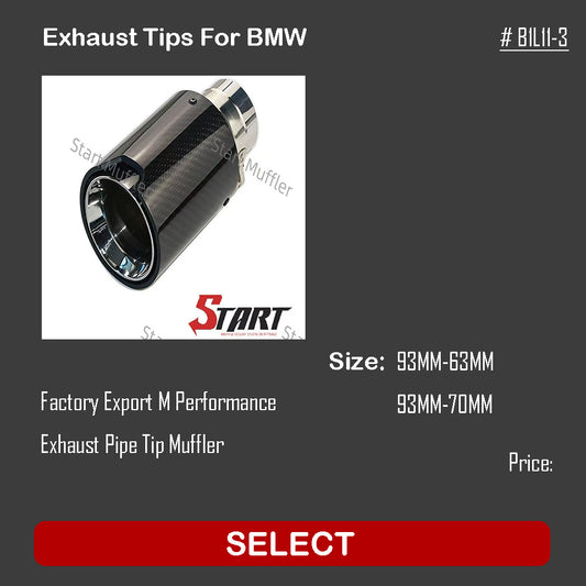 Exhaust Tips For BMW B1L11-3