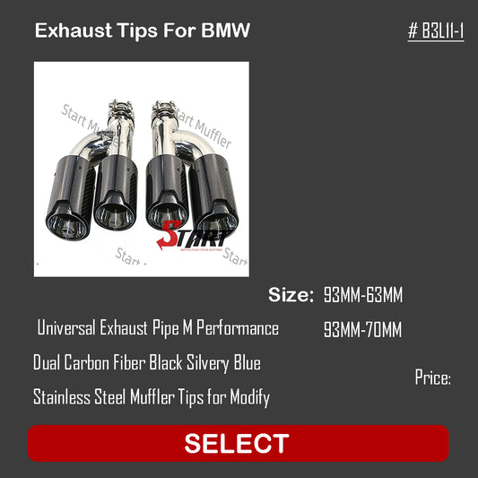 Exhaust TIps For BMW B3L11-1