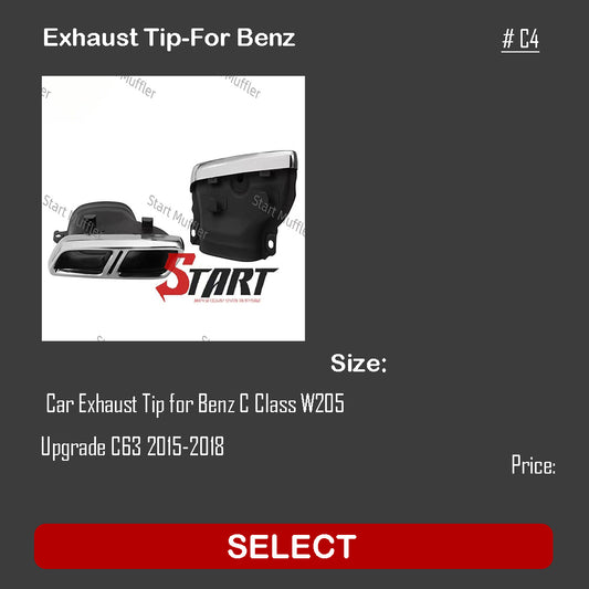 Exhaust Tip-For Benz C4