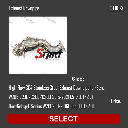 Exhuat Downpipe EDB-3
