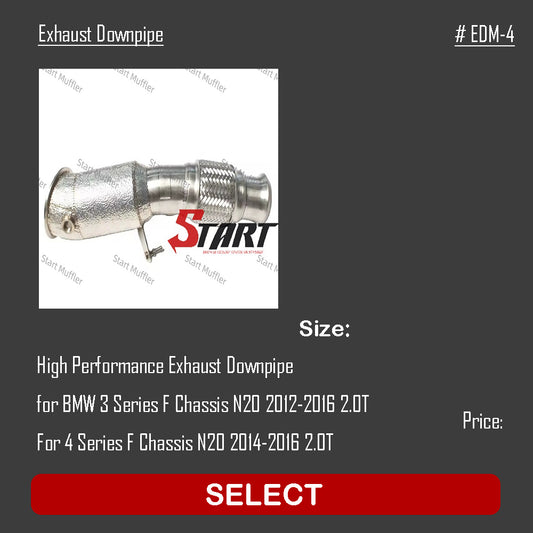 Exhaust Downpipe EDM-4