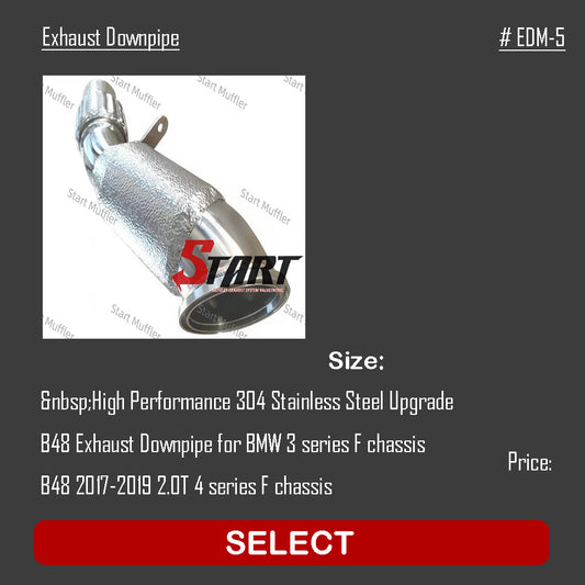 Exhaust Downpipe EDM-5