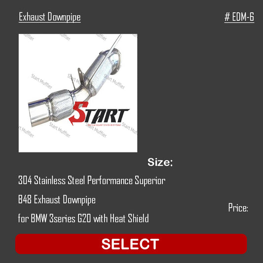 Exhaust Downpipe EDM-6