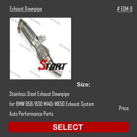 Exhaust Downpipe EDM-9