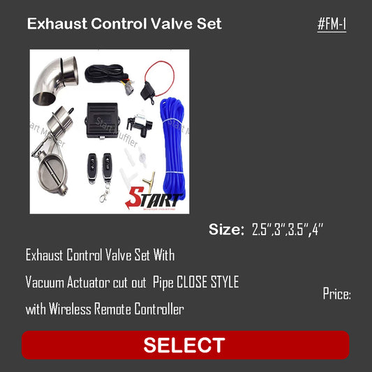 Exhaust Control Valve Set FM-1