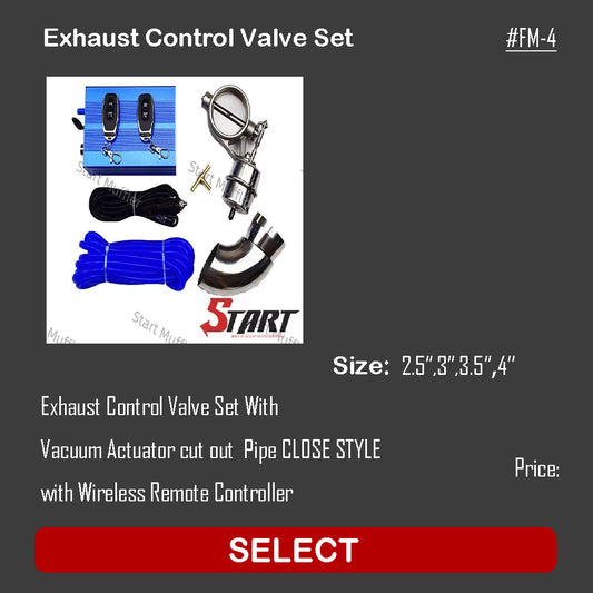 Exhaust Control Valve Set FM-2