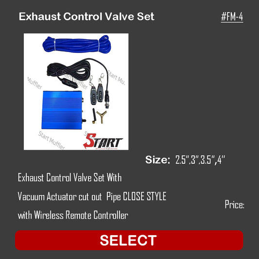 Exhaust Control Valve Set FM-4