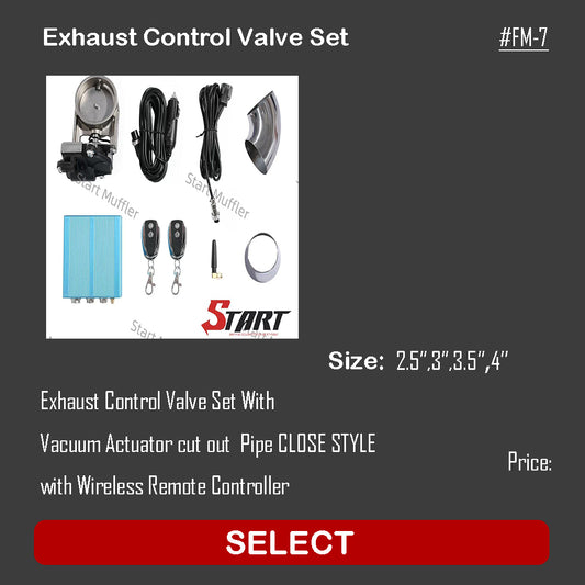 Exhaust Control Valve Set FM-7