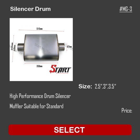 Silencer Drum MG-3