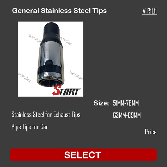 General Stainless Steel Tips R1L11