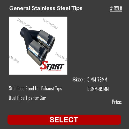 General Stainless Steel Tips R2L11