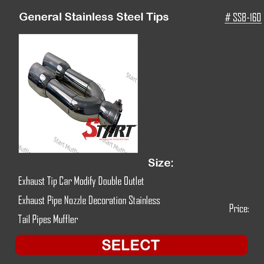 General Stainless Steel Tips SSB-160