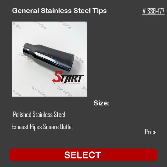 General Stainless Steel Tips SSB-177