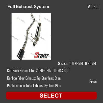 Full Exhaust System T-ISU-1