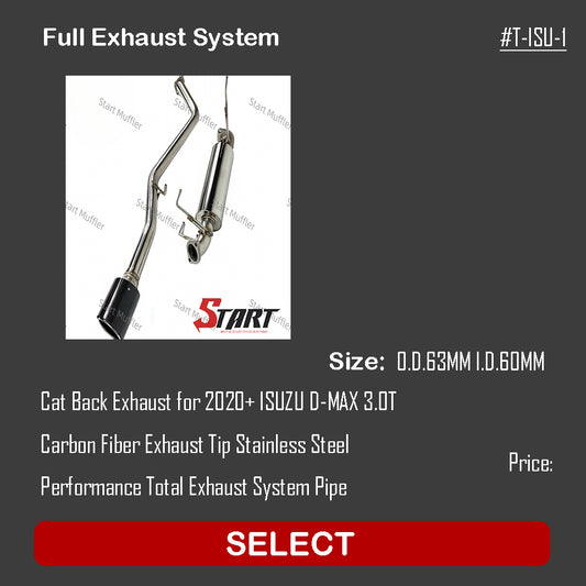 Full Exhaust System T-ISU-1
