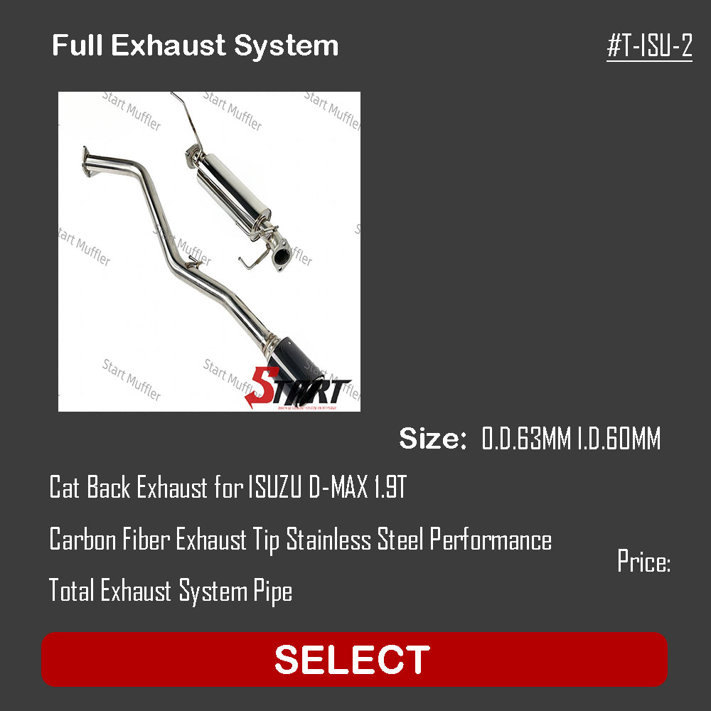 Full Exhaust System T-ISU-2