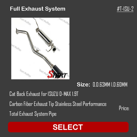 Full Exhaust System T-ISU-2