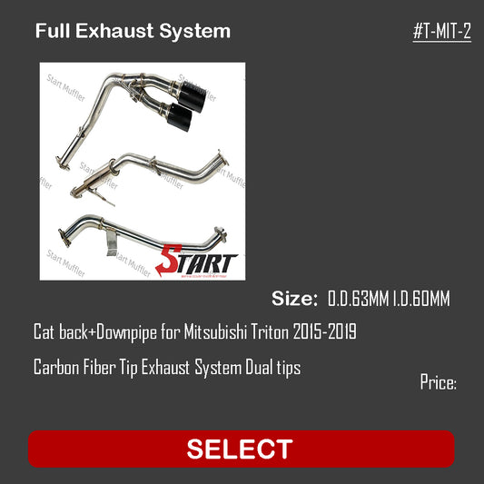 Full Exhaust System T-MIT-2