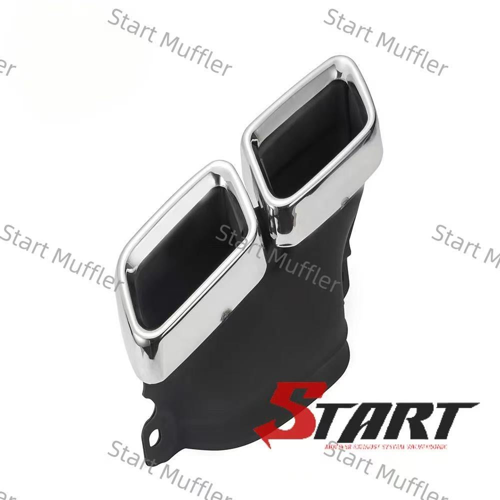 C3  Car Exhaust Tips for Benz C Class W205 Upgrade C63 2015-2018