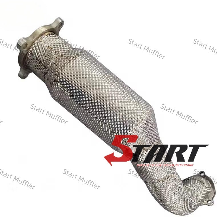 EDA-4 Performance Stainless Steel Catless Exhaust Downpipe For Audi A4 A5 B8 B8.5 2009-2015 2.0T Q5 B8 2014-2018 2.0T Exhaust System
