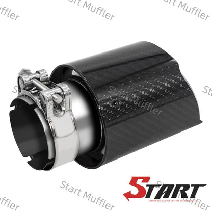 Exhaust Tips General Carbon Fiber X1L11