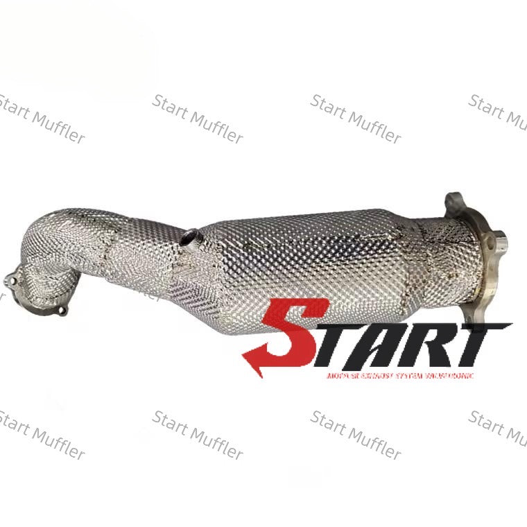 EDA-4 Performance Stainless Steel Catless Exhaust Downpipe For Audi A4 A5 B8 B8.5 2009-2015 2.0T Q5 B8 2014-2018 2.0T Exhaust System