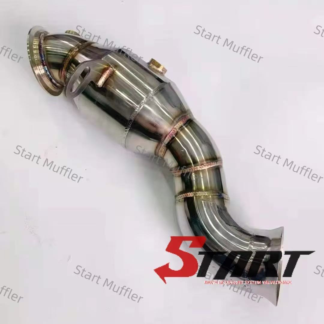 EDB-3 High Flow 304 Stainless Steel CatalystDownpipe for Benz W205 C200/C260/C300 2015-2021 1.5T/1.6T/2.0T